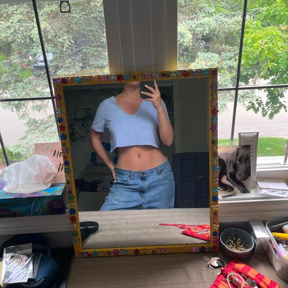 urban outfitters cropped tee